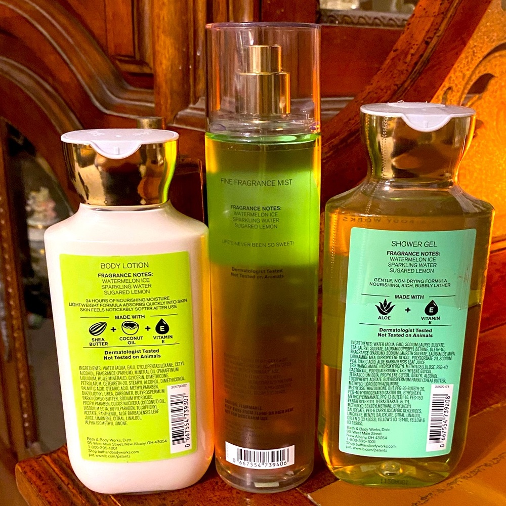 Bath & Body Works 🍉 Watermelon Lemonade Set - Picture 2 of 2